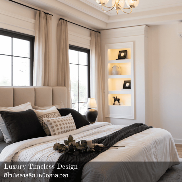 บ้านเดี่ยวสไตล์คลาสสิคจอร์เจียน ทำเลทอง นครปฐม-ศูนย์ราชการ